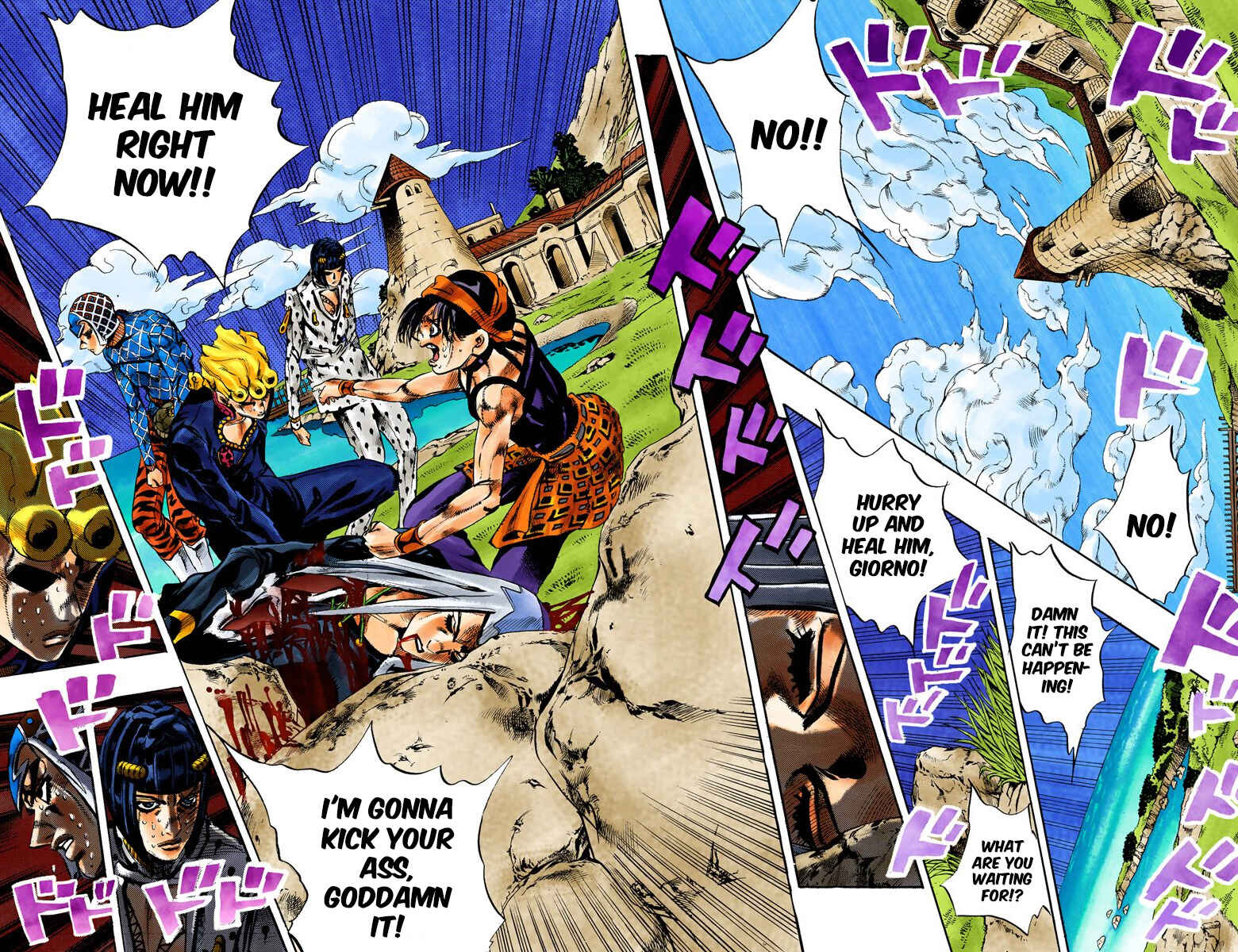 Page 9 Chapter 111 JoJos Bizarre Adventure, Part 5: Golden Wind (Official Colored)