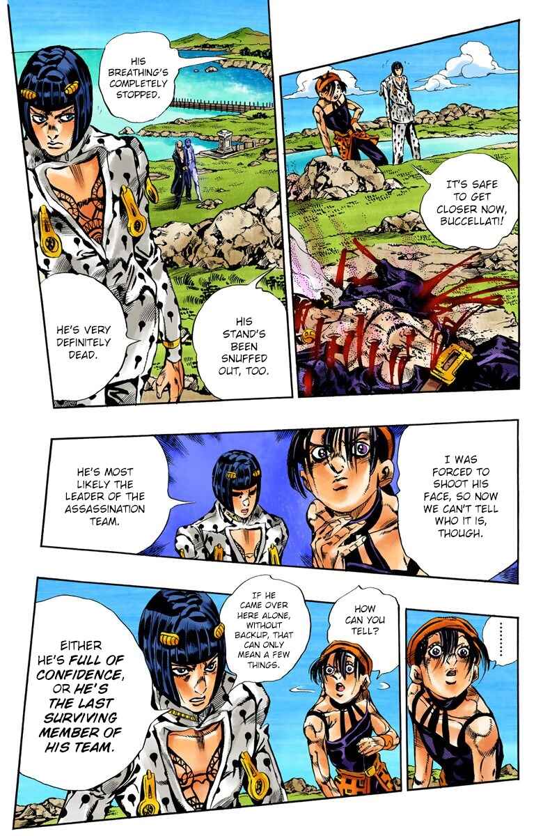 Page 17 Chapter 109 JoJos Bizarre Adventure, Part 5: Golden Wind (Official Colored)