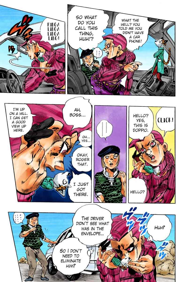 Page 15 Chapter 103 JoJos Bizarre Adventure, Part 5: Golden Wind (Official Colored)