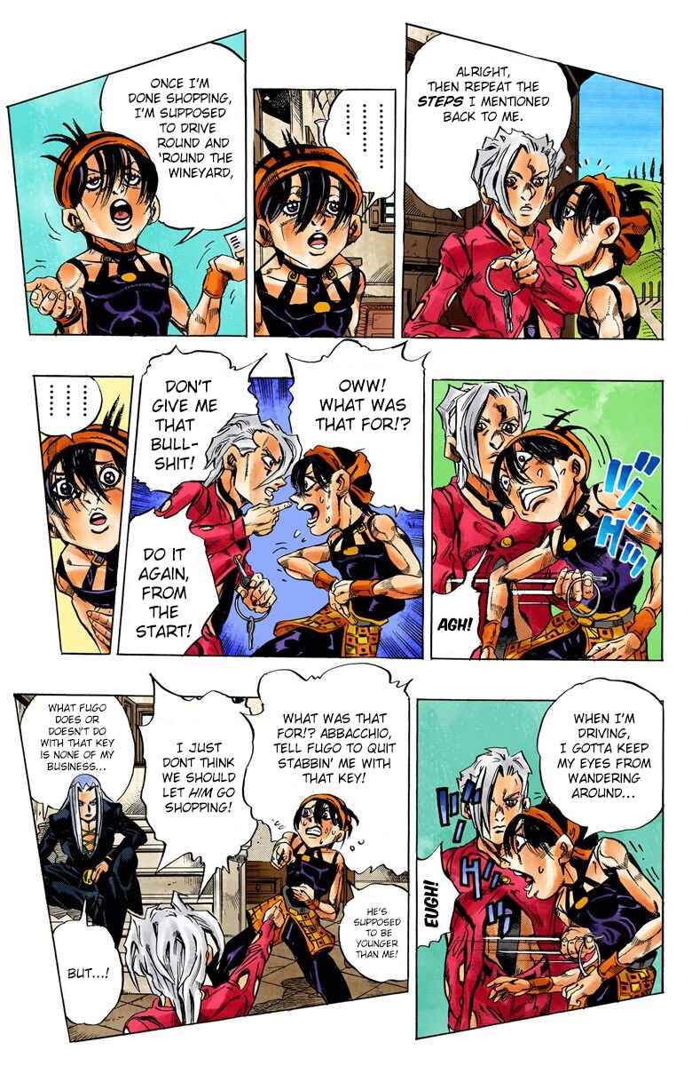 Page 6 Chapter 31 JoJos Bizarre Adventure, Part 5: Golden Wind (Official Colored)
