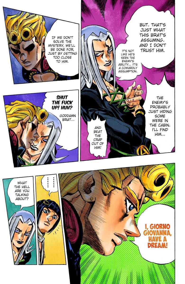 Page 16 Chapter 19 JoJos Bizarre Adventure, Part 5: Golden Wind (Official Colored)