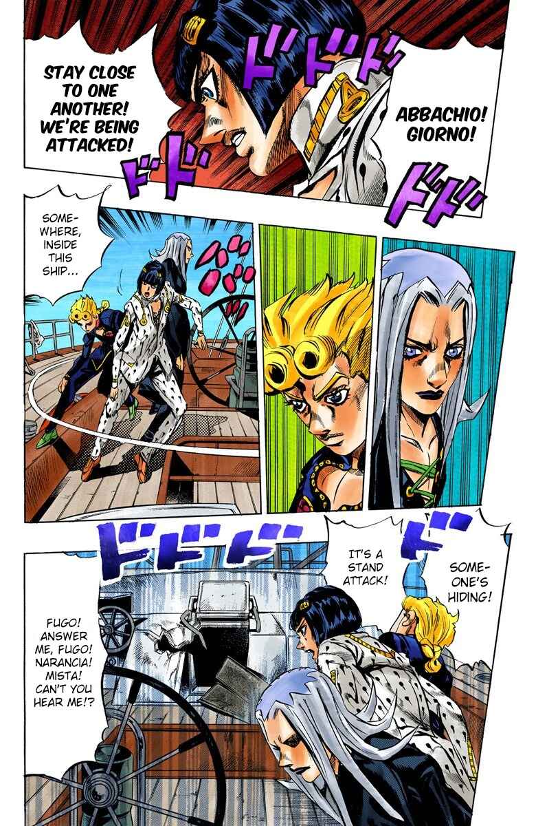 Page 9 Chapter 19 JoJos Bizarre Adventure, Part 5: Golden Wind (Official Colored)