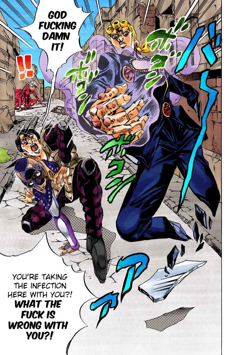 Page 10 Chapter 45 JoJos Bizarre Adventure, Part 5: Golden Wind (Official Colored)