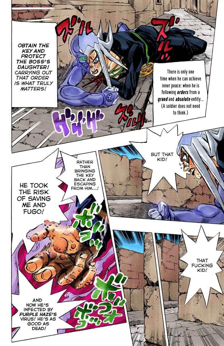 Page 9 Chapter 45 JoJos Bizarre Adventure, Part 5: Golden Wind (Official Colored)