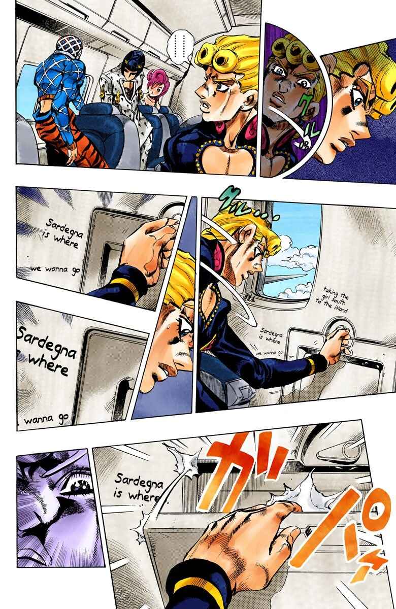 Page 12 Chapter 95 JoJos Bizarre Adventure, Part 5: Golden Wind (Official Colored)
