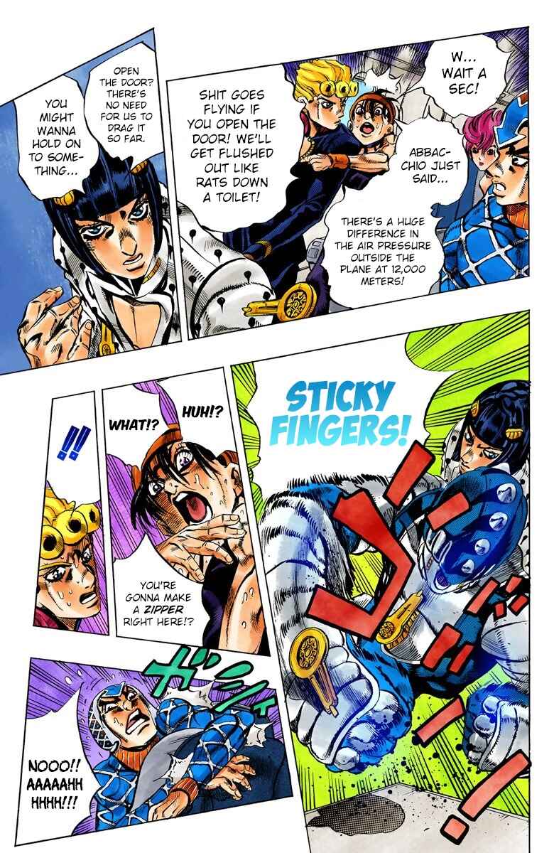Page 7 Chapter 95 JoJos Bizarre Adventure, Part 5: Golden Wind (Official Colored)