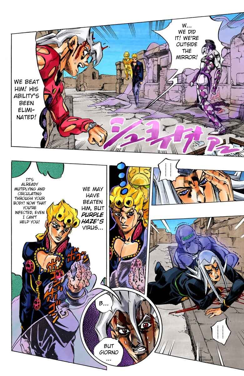 Page 10 Chapter 46 JoJos Bizarre Adventure, Part 5: Golden Wind (Official Colored)