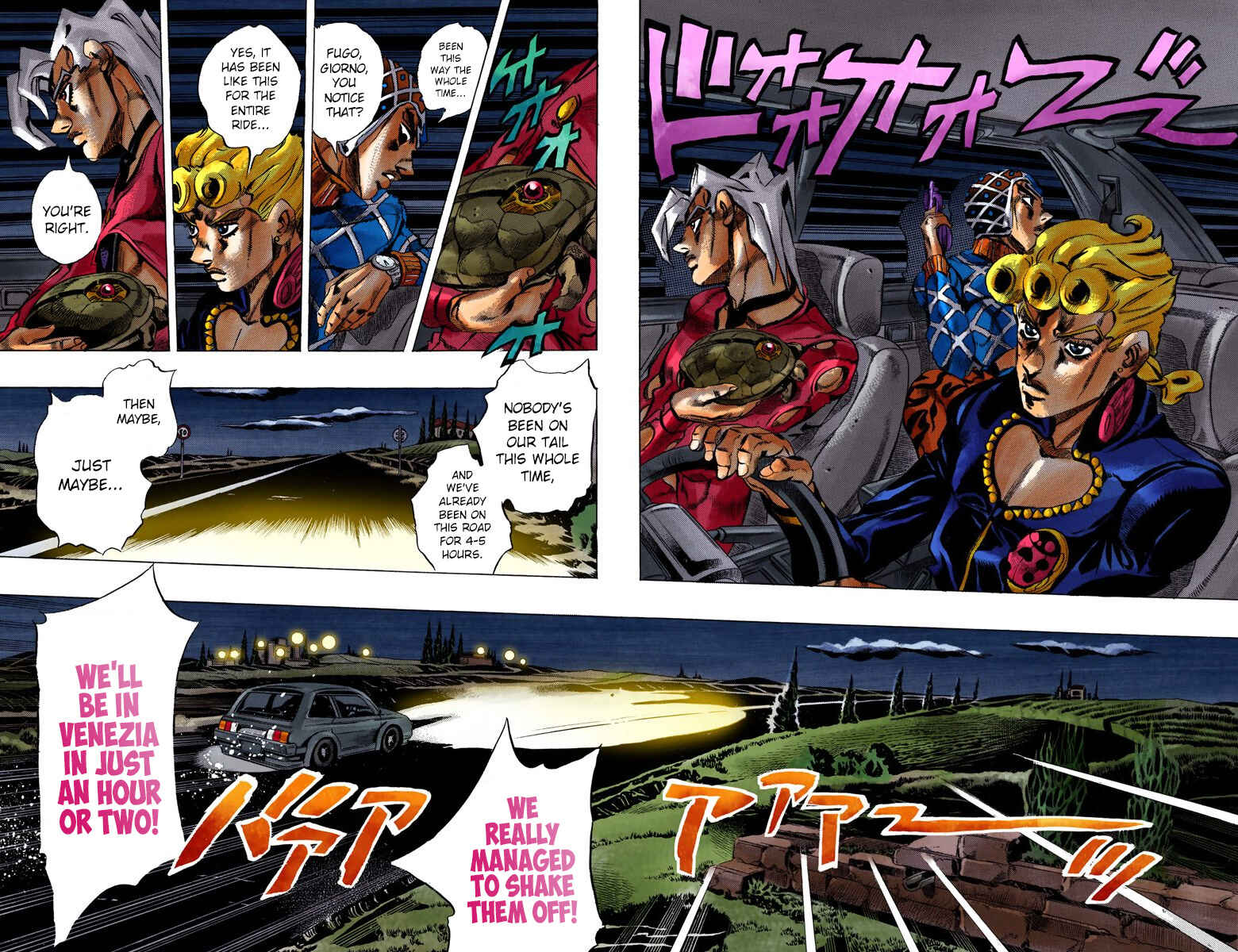 Page 12 Chapter 68 JoJos Bizarre Adventure, Part 5: Golden Wind (Official Colored)