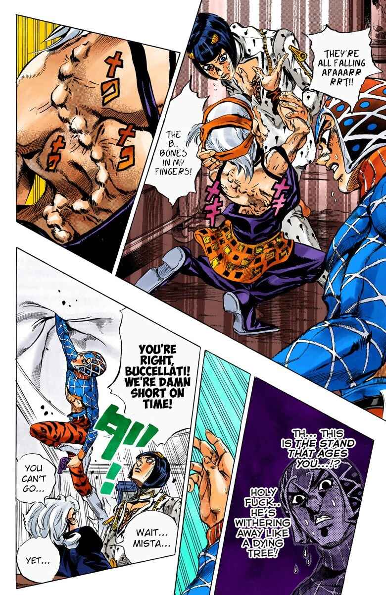 Page 8 Chapter 50 JoJos Bizarre Adventure, Part 5: Golden Wind (Official Colored)
