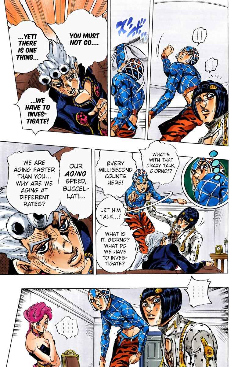 Page 9 Chapter 50 JoJos Bizarre Adventure, Part 5: Golden Wind (Official Colored)