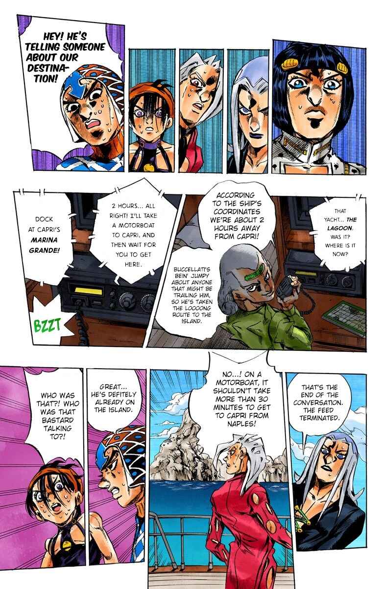 Page 14 Chapter 23 JoJos Bizarre Adventure, Part 5: Golden Wind (Official Colored)