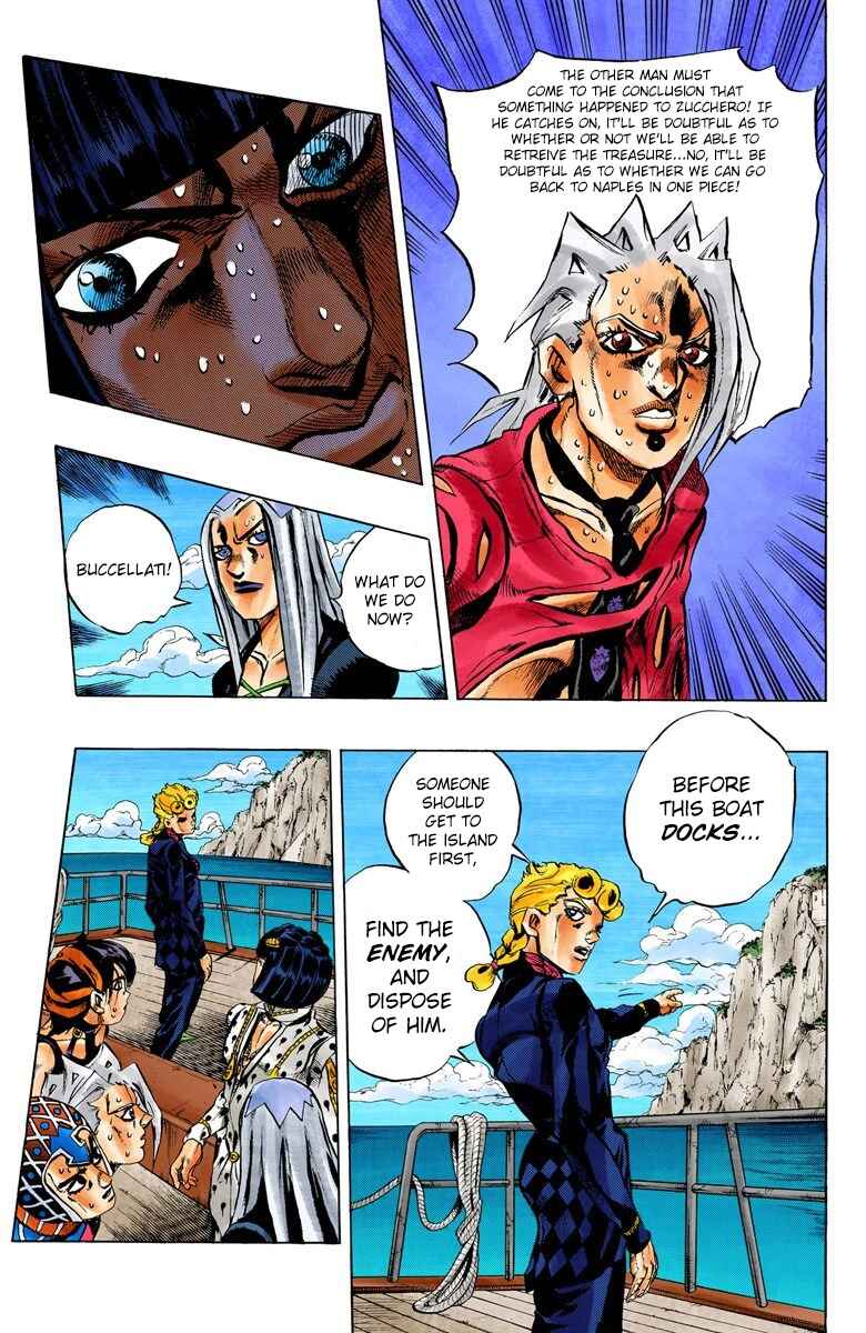 Page 16 Chapter 23 JoJos Bizarre Adventure, Part 5: Golden Wind (Official Colored)