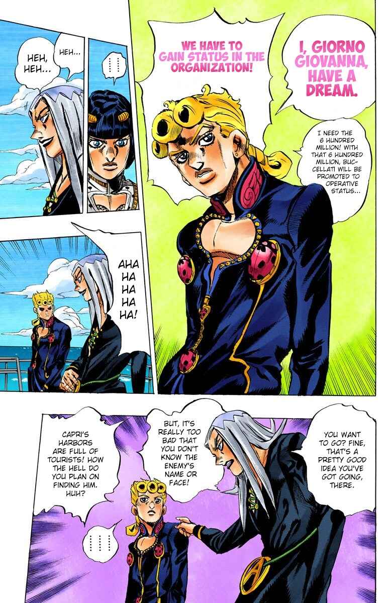 Page 18 Chapter 23 JoJos Bizarre Adventure, Part 5: Golden Wind (Official Colored)