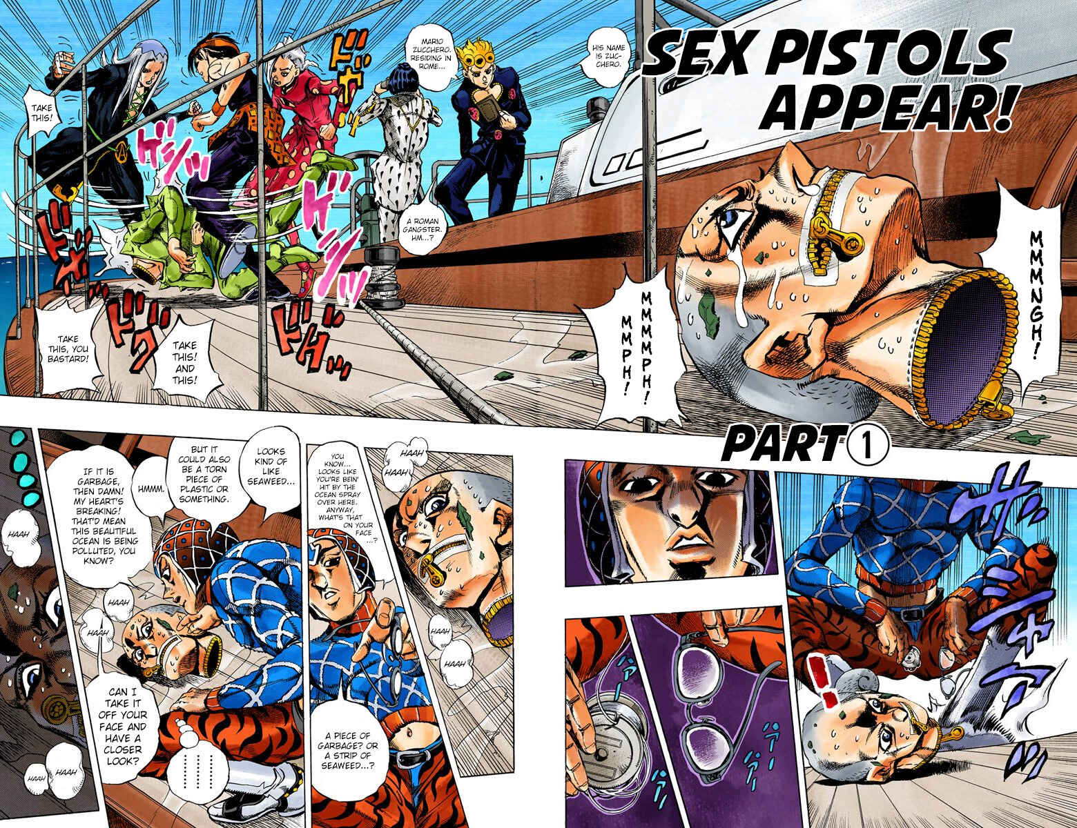 Page 3 Chapter 23 JoJos Bizarre Adventure, Part 5: Golden Wind (Official Colored)