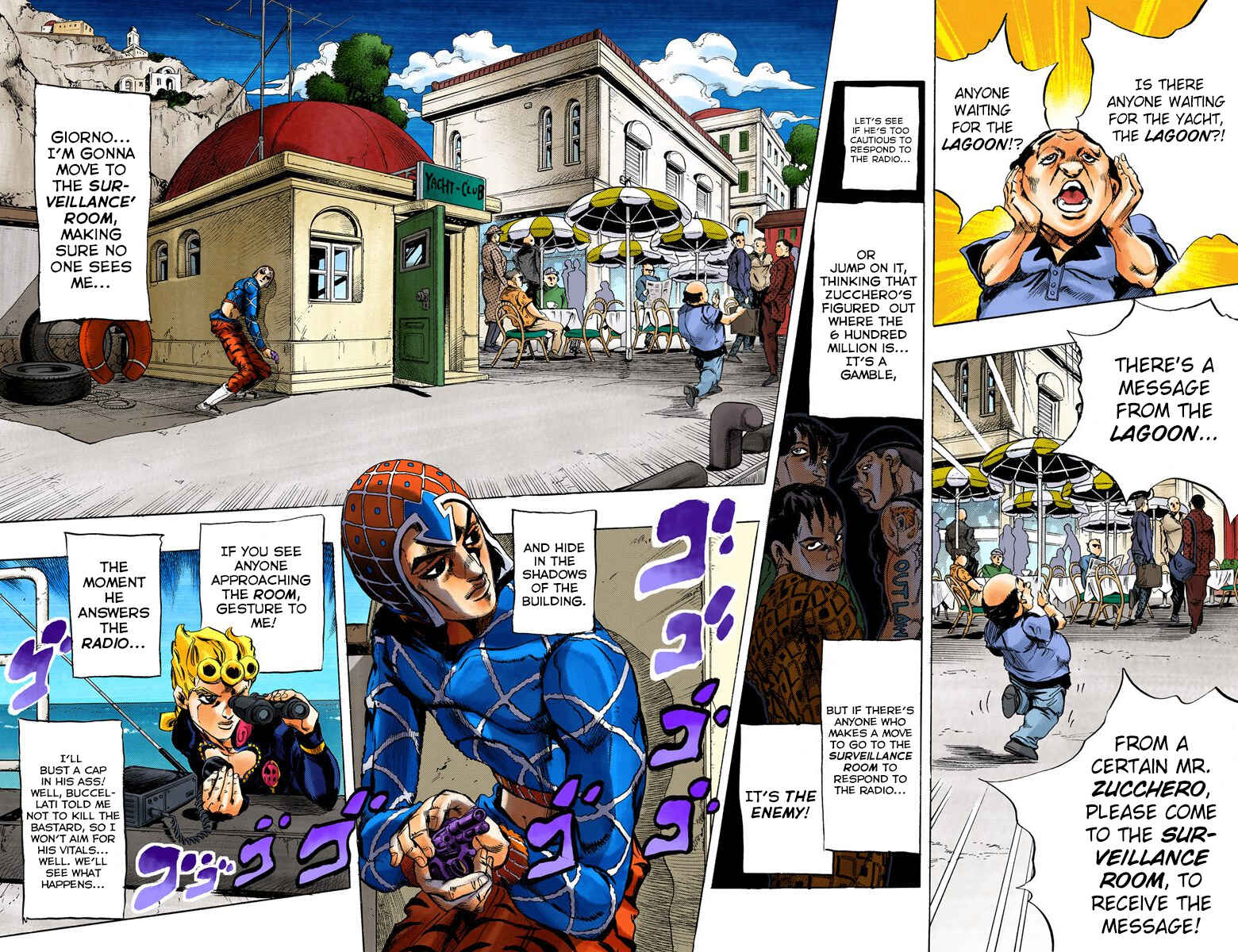 Page 10 Chapter 24 JoJos Bizarre Adventure, Part 5: Golden Wind (Official Colored)
