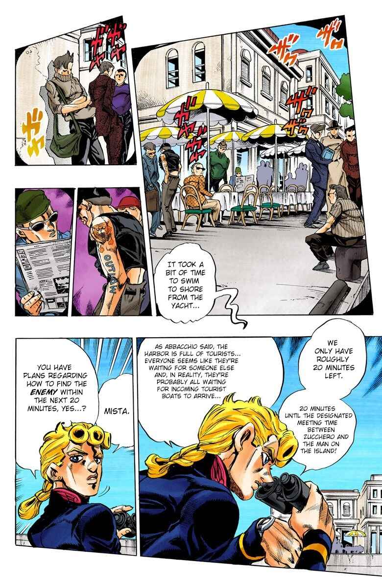 Page 4 Chapter 24 JoJos Bizarre Adventure, Part 5: Golden Wind (Official Colored)