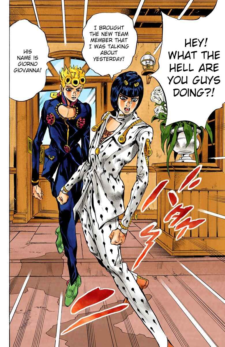 Page 11 Chapter 17 JoJos Bizarre Adventure, Part 5: Golden Wind (Official Colored)