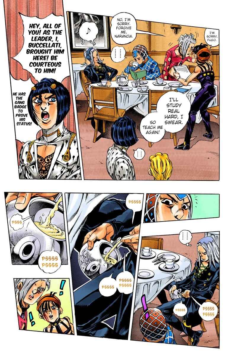 Page 14 Chapter 17 JoJos Bizarre Adventure, Part 5: Golden Wind (Official Colored)