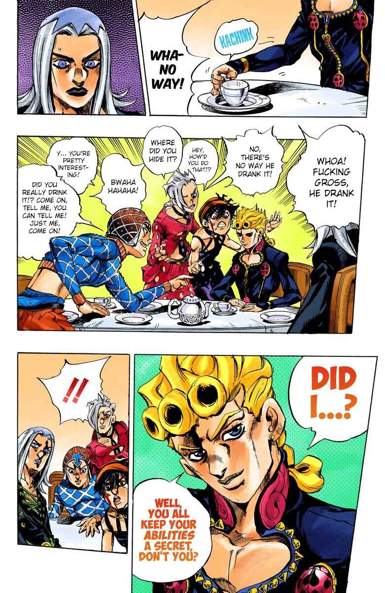 Page 19 Chapter 17 JoJos Bizarre Adventure, Part 5: Golden Wind (Official Colored)