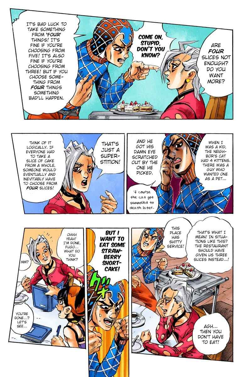 Page 8 Chapter 17 JoJos Bizarre Adventure, Part 5: Golden Wind (Official Colored)
