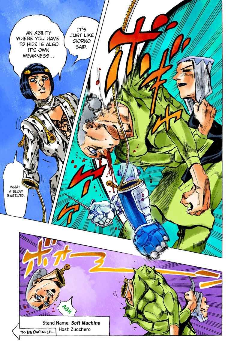 Page 19 Chapter 22 JoJos Bizarre Adventure, Part 5: Golden Wind (Official Colored)