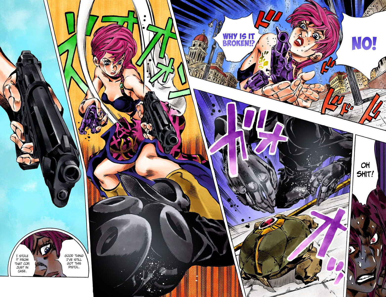 Page 3 Chapter 140 JoJos Bizarre Adventure, Part 5: Golden Wind (Official Colored)
