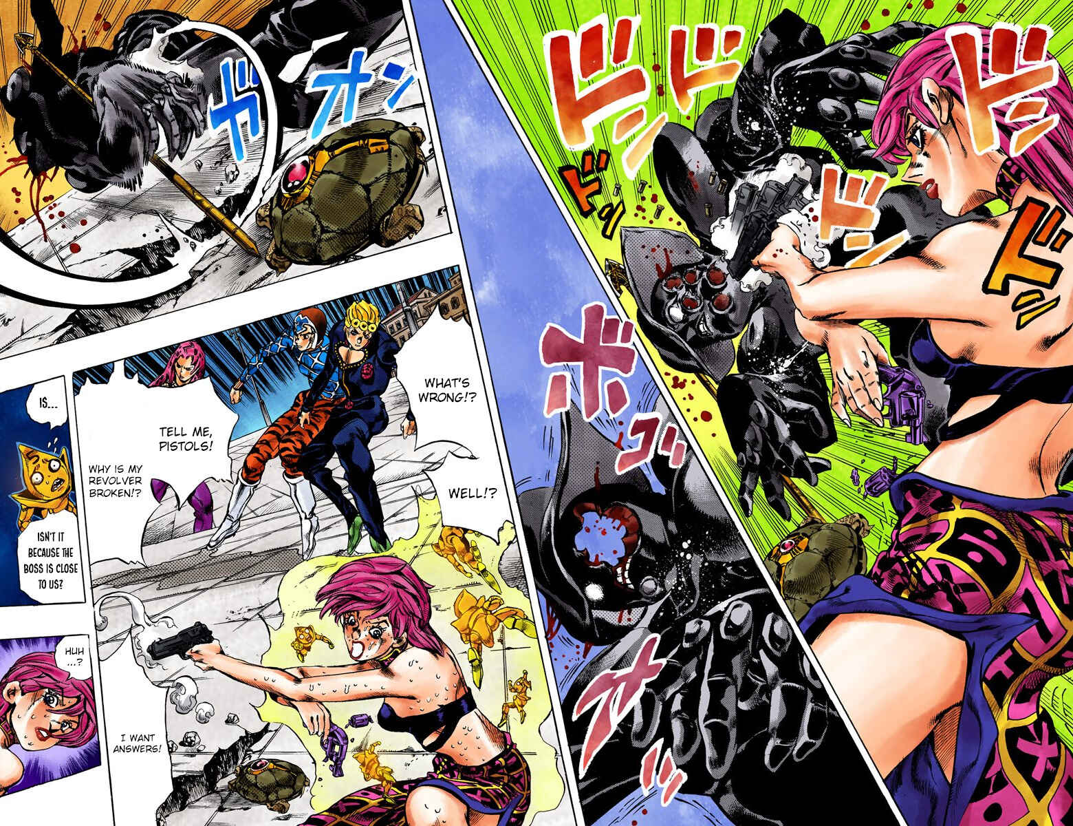 Page 4 Chapter 140 JoJos Bizarre Adventure, Part 5: Golden Wind (Official Colored)