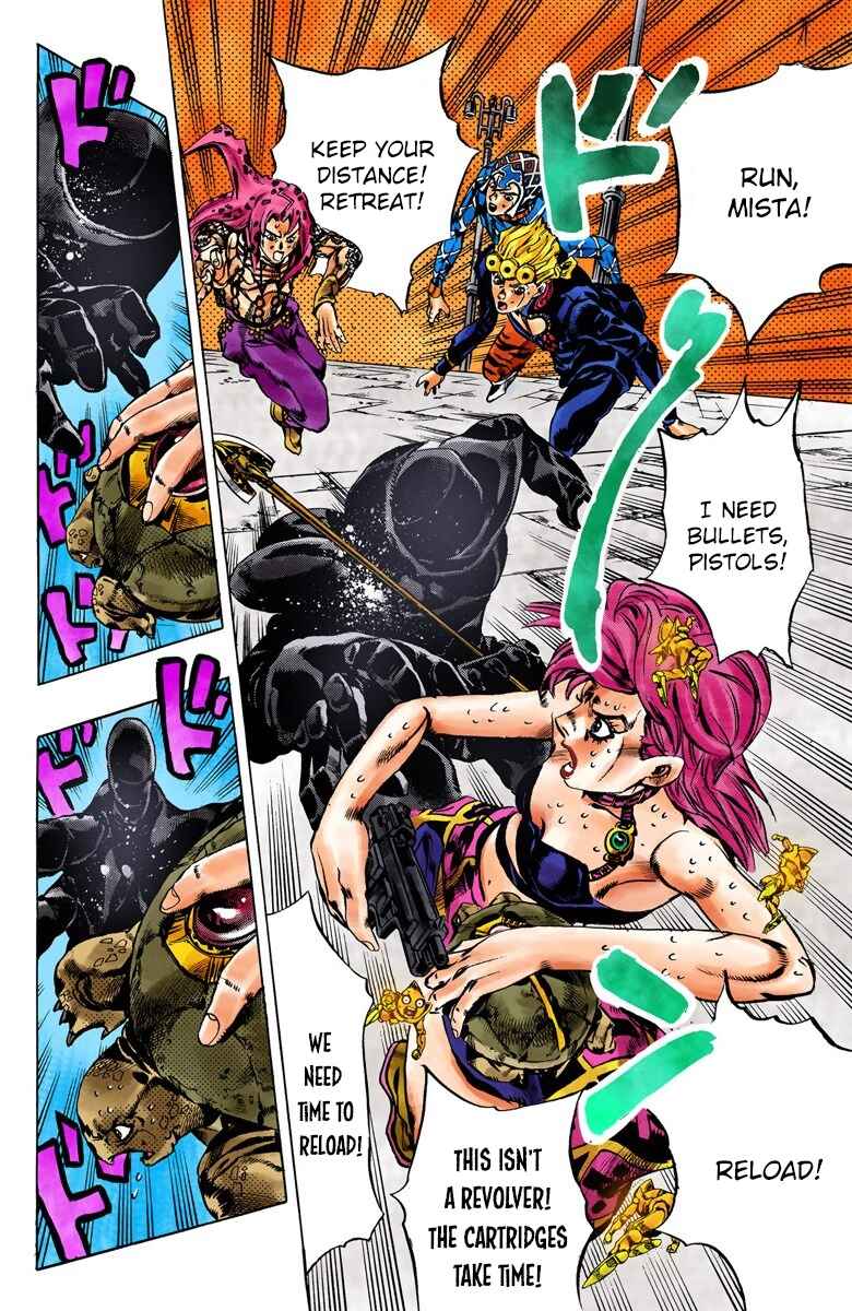 Page 8 Chapter 140 JoJos Bizarre Adventure, Part 5: Golden Wind (Official Colored)