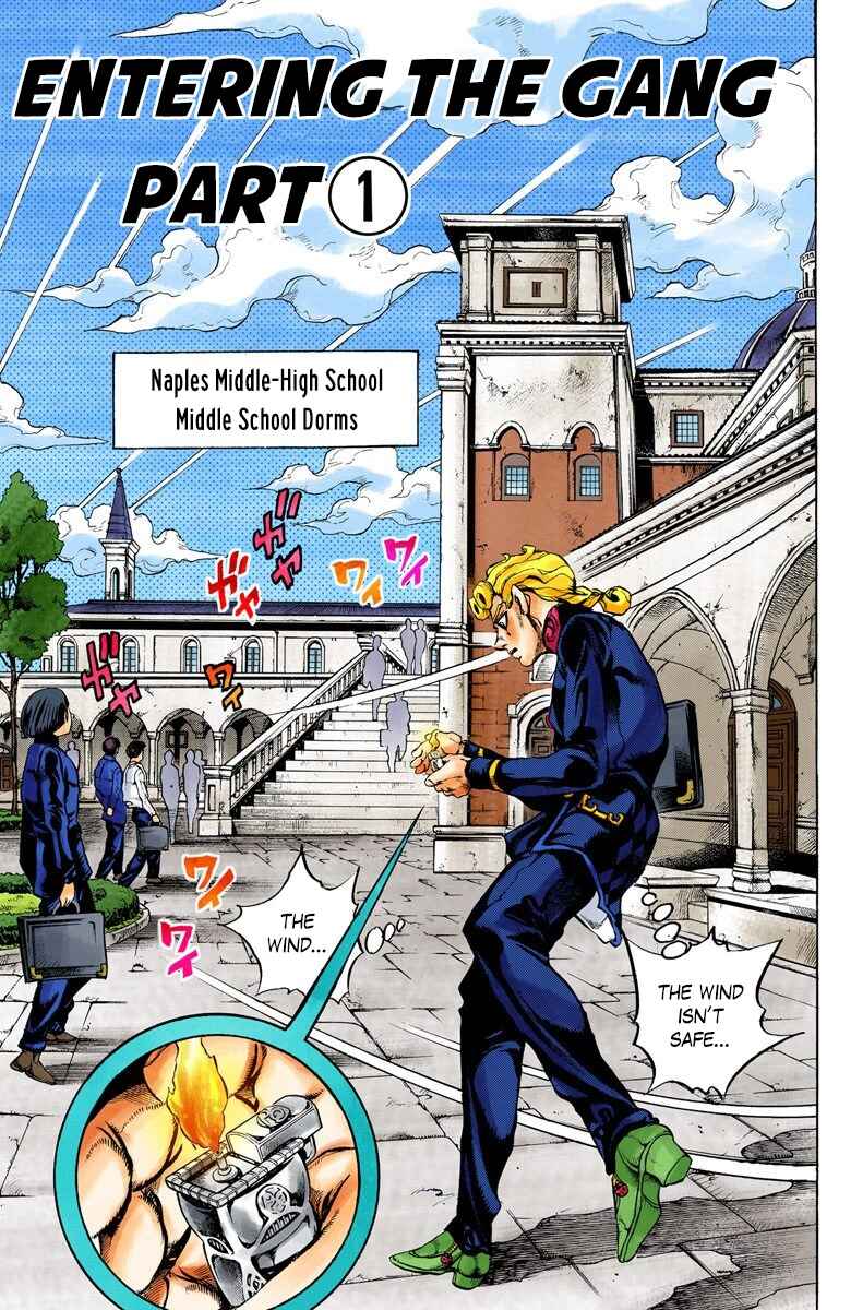 Page 2 Chapter 11 JoJos Bizarre Adventure, Part 5: Golden Wind (Official Colored)