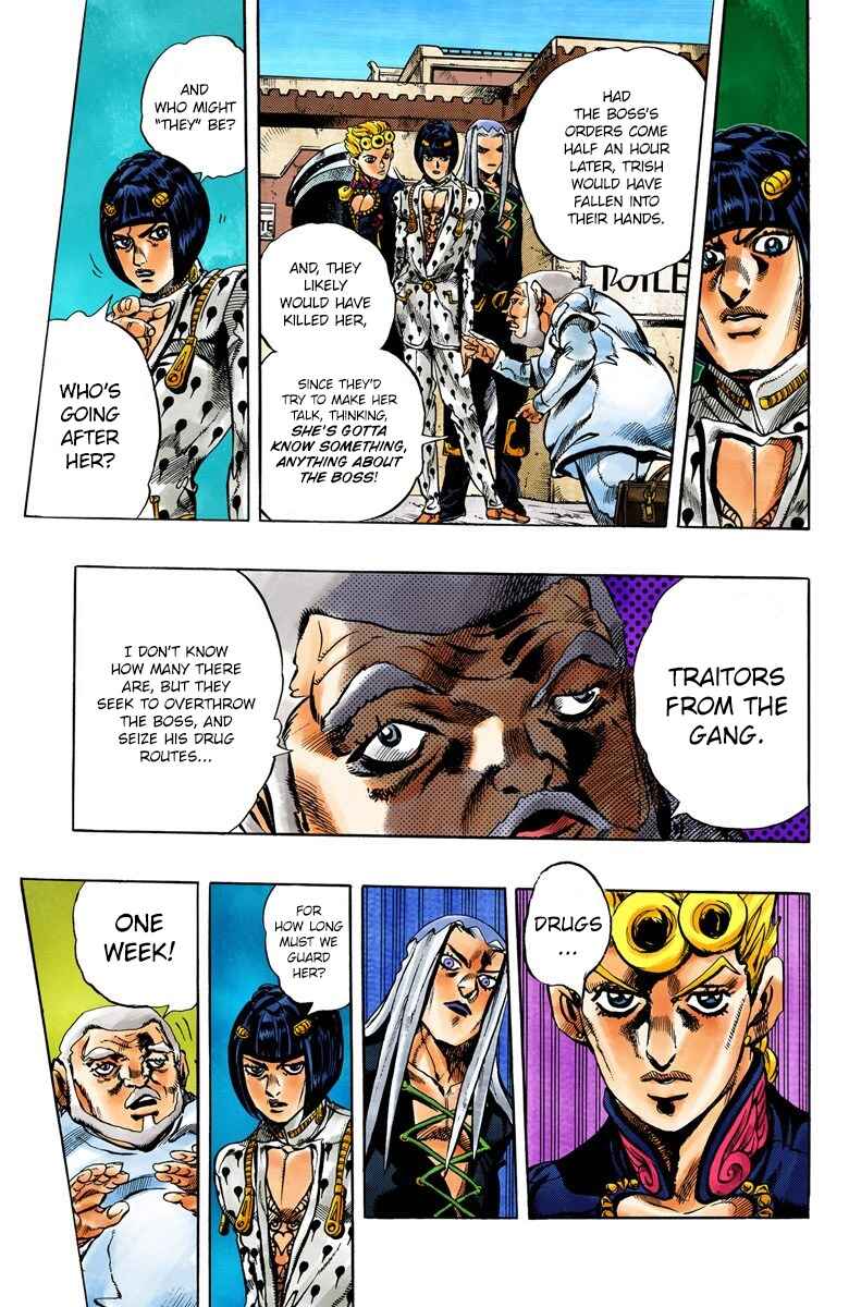 Page 10 Chapter 30 JoJos Bizarre Adventure, Part 5: Golden Wind (Official Colored)