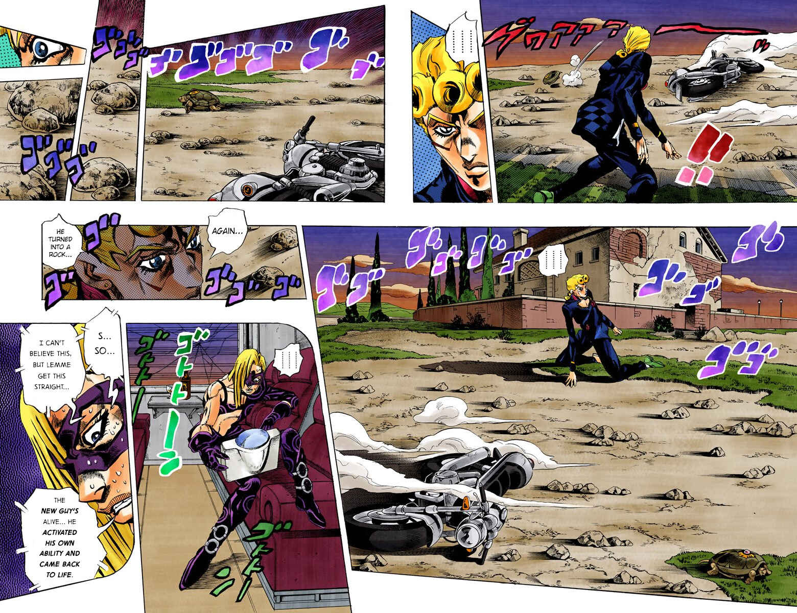 Page 6 Chapter 66 JoJos Bizarre Adventure, Part 5: Golden Wind (Official Colored)