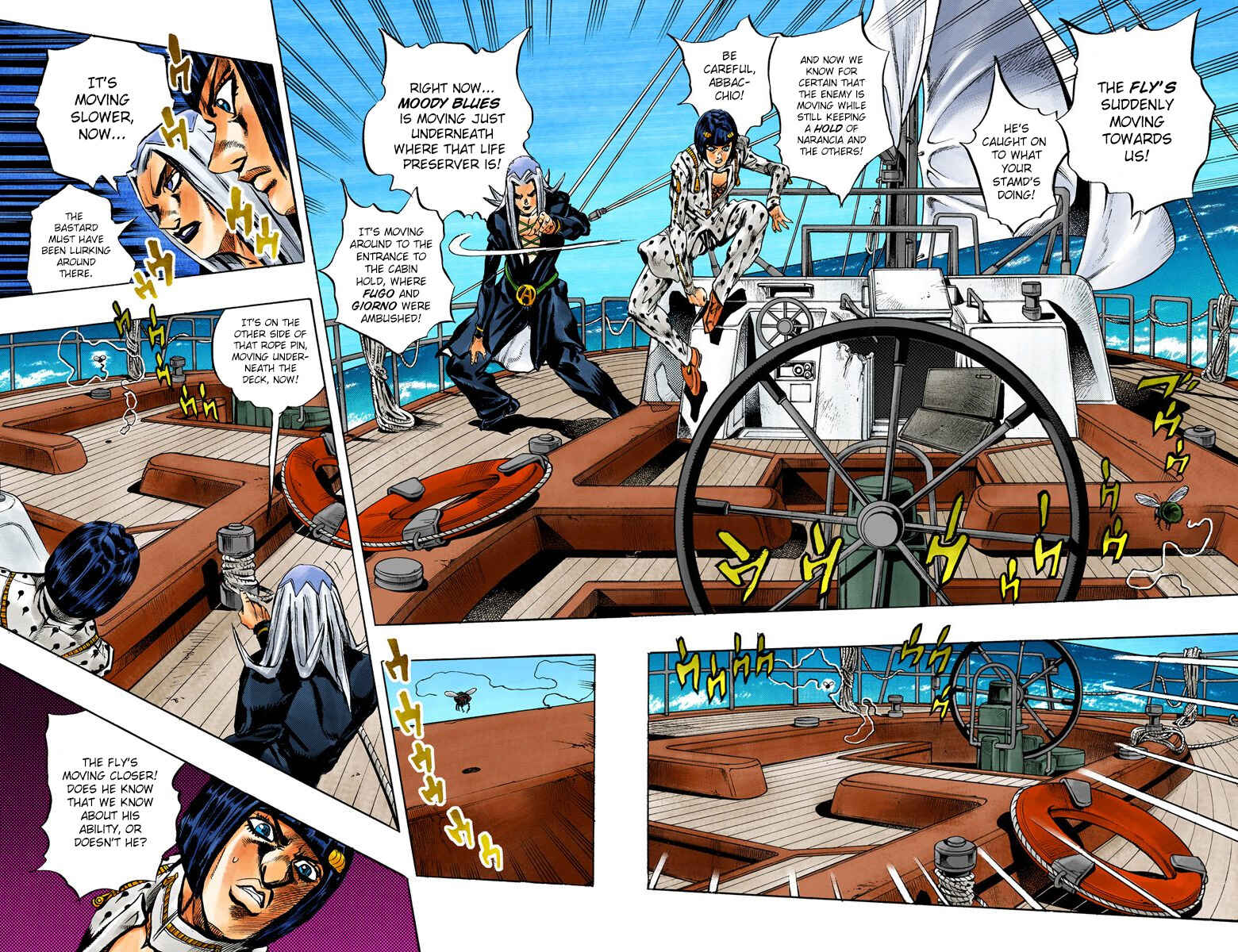 Page 11 Chapter 21 JoJos Bizarre Adventure, Part 5: Golden Wind (Official Colored)