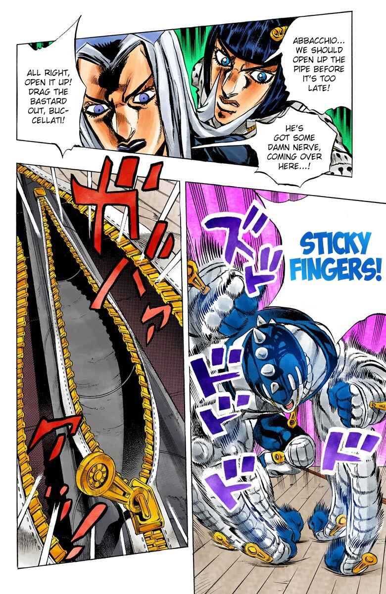 Page 12 Chapter 21 JoJos Bizarre Adventure, Part 5: Golden Wind (Official Colored)