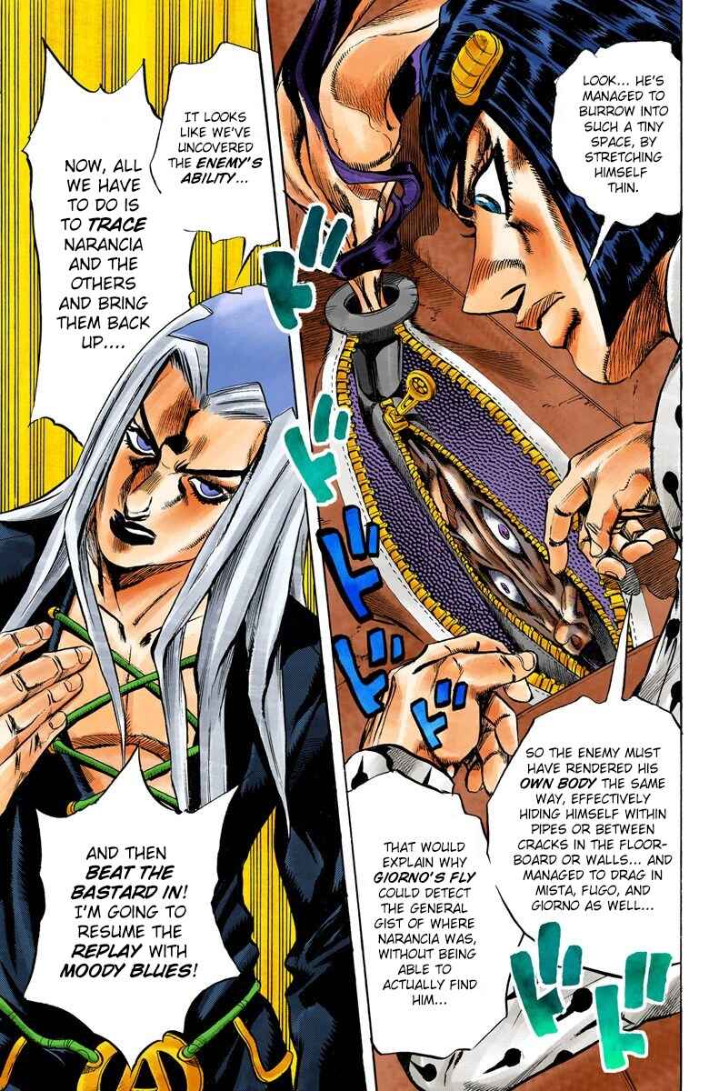 Page 8 Chapter 21 JoJos Bizarre Adventure, Part 5: Golden Wind (Official Colored)