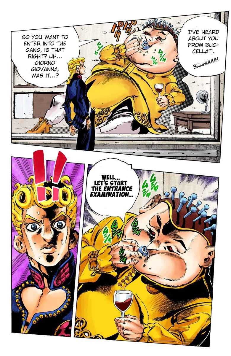 Page 19 Chapter 9 JoJos Bizarre Adventure, Part 5: Golden Wind (Official Colored)