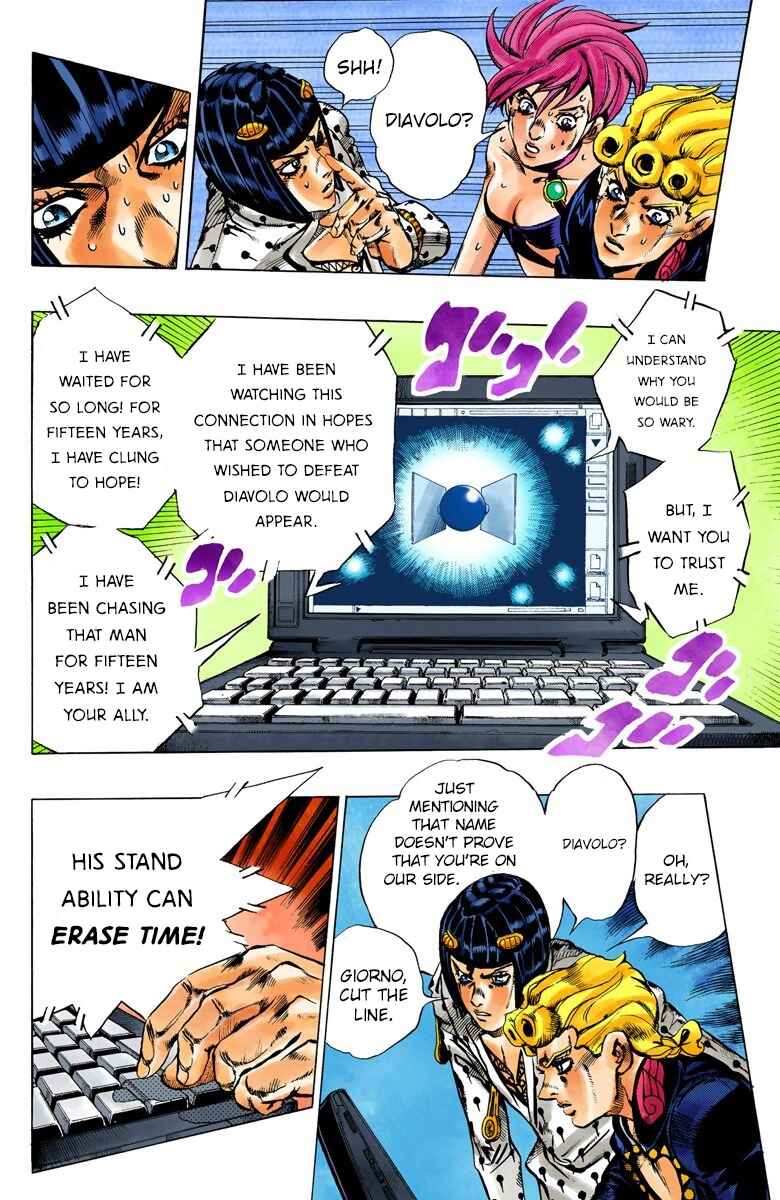 Page 9 Chapter 112 JoJos Bizarre Adventure, Part 5: Golden Wind (Official Colored)