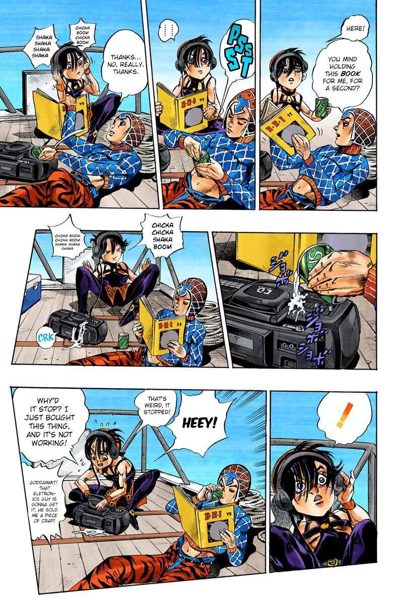 Page 13 Chapter 18 JoJos Bizarre Adventure, Part 5: Golden Wind (Official Colored)