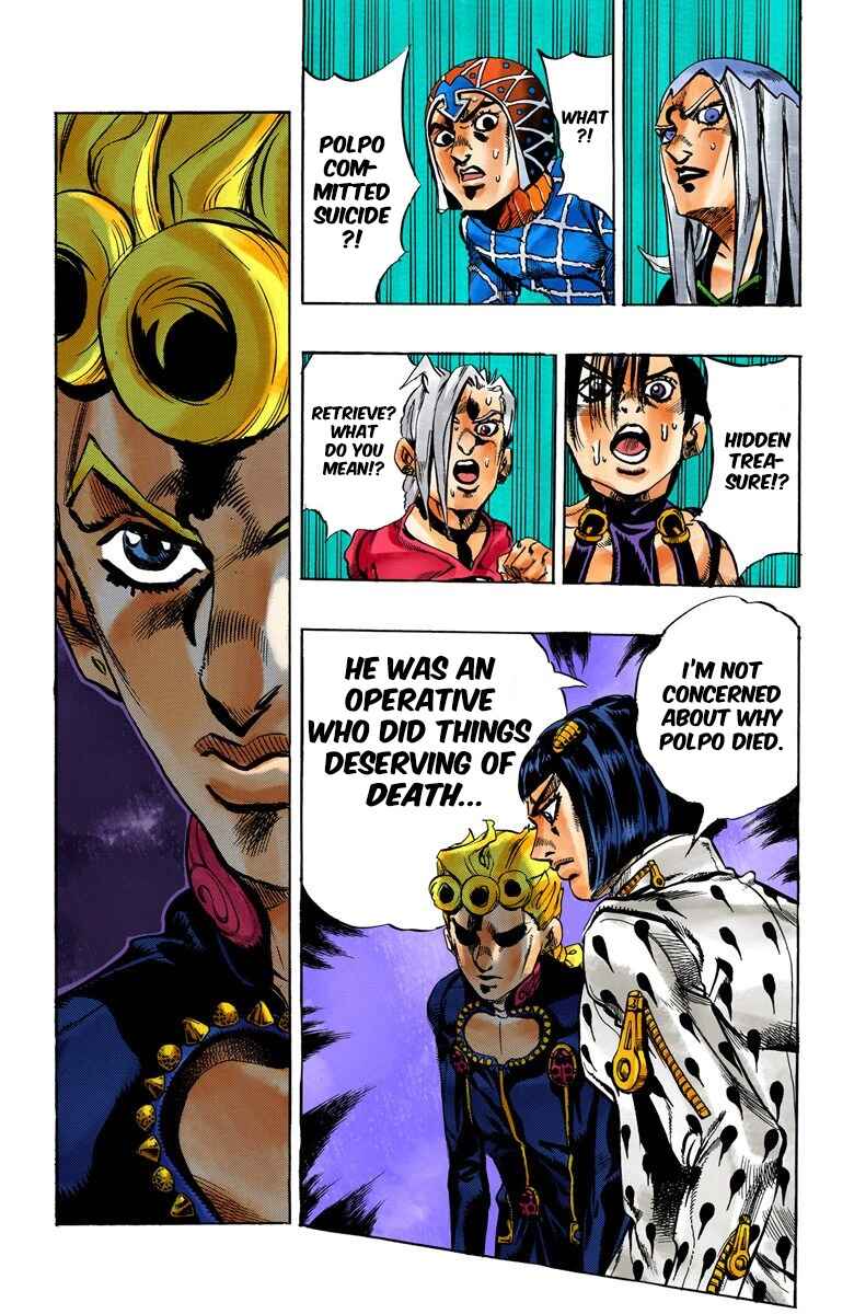 Page 15 Chapter 18 JoJos Bizarre Adventure, Part 5: Golden Wind (Official Colored)
