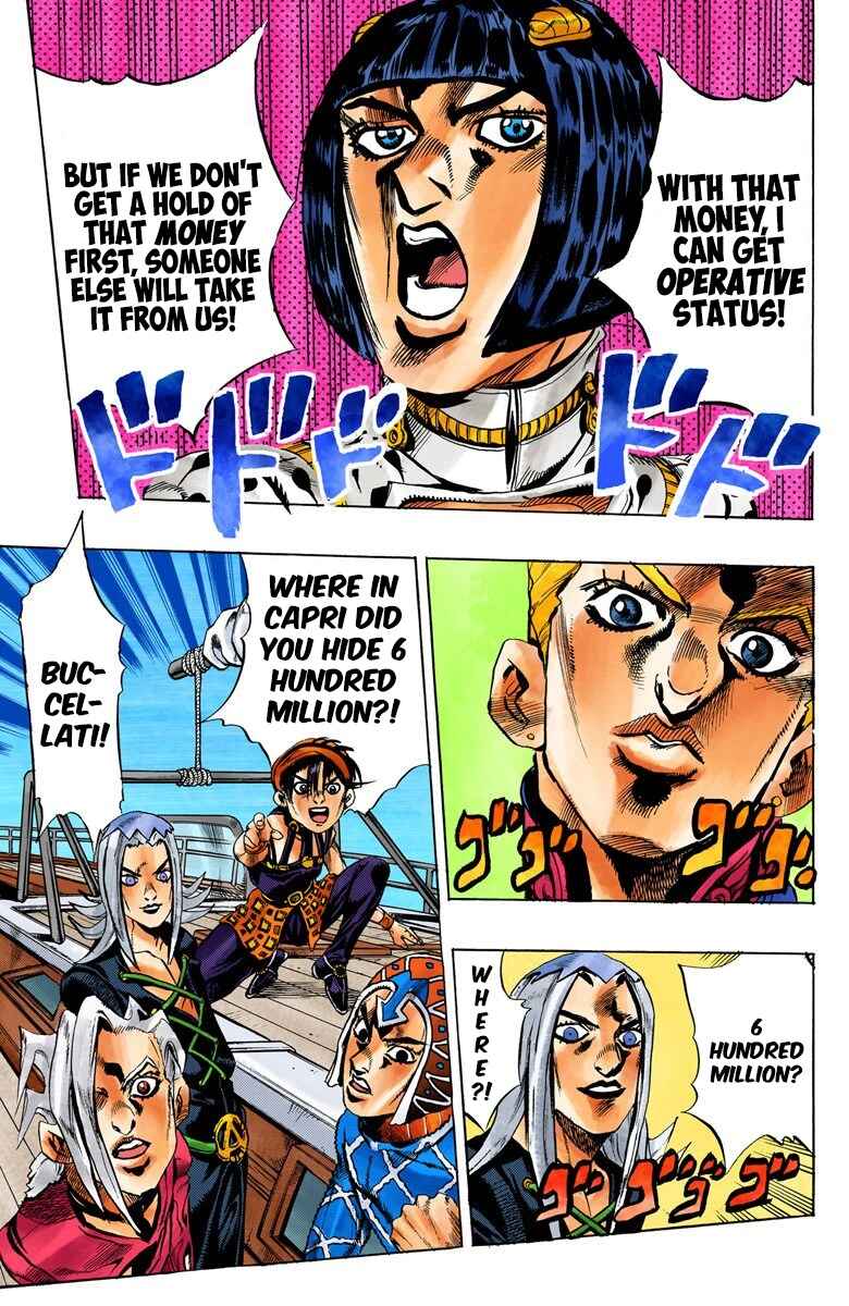 Page 17 Chapter 18 JoJos Bizarre Adventure, Part 5: Golden Wind (Official Colored)