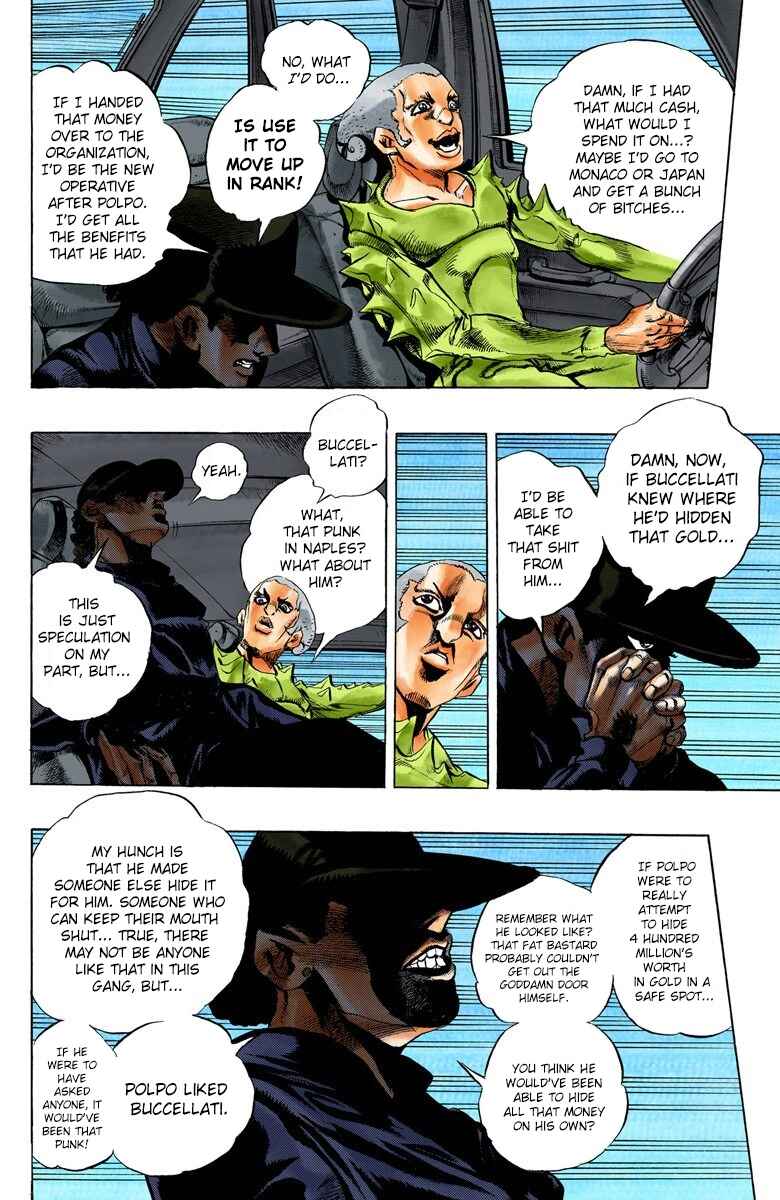 Page 8 Chapter 18 JoJos Bizarre Adventure, Part 5: Golden Wind (Official Colored)