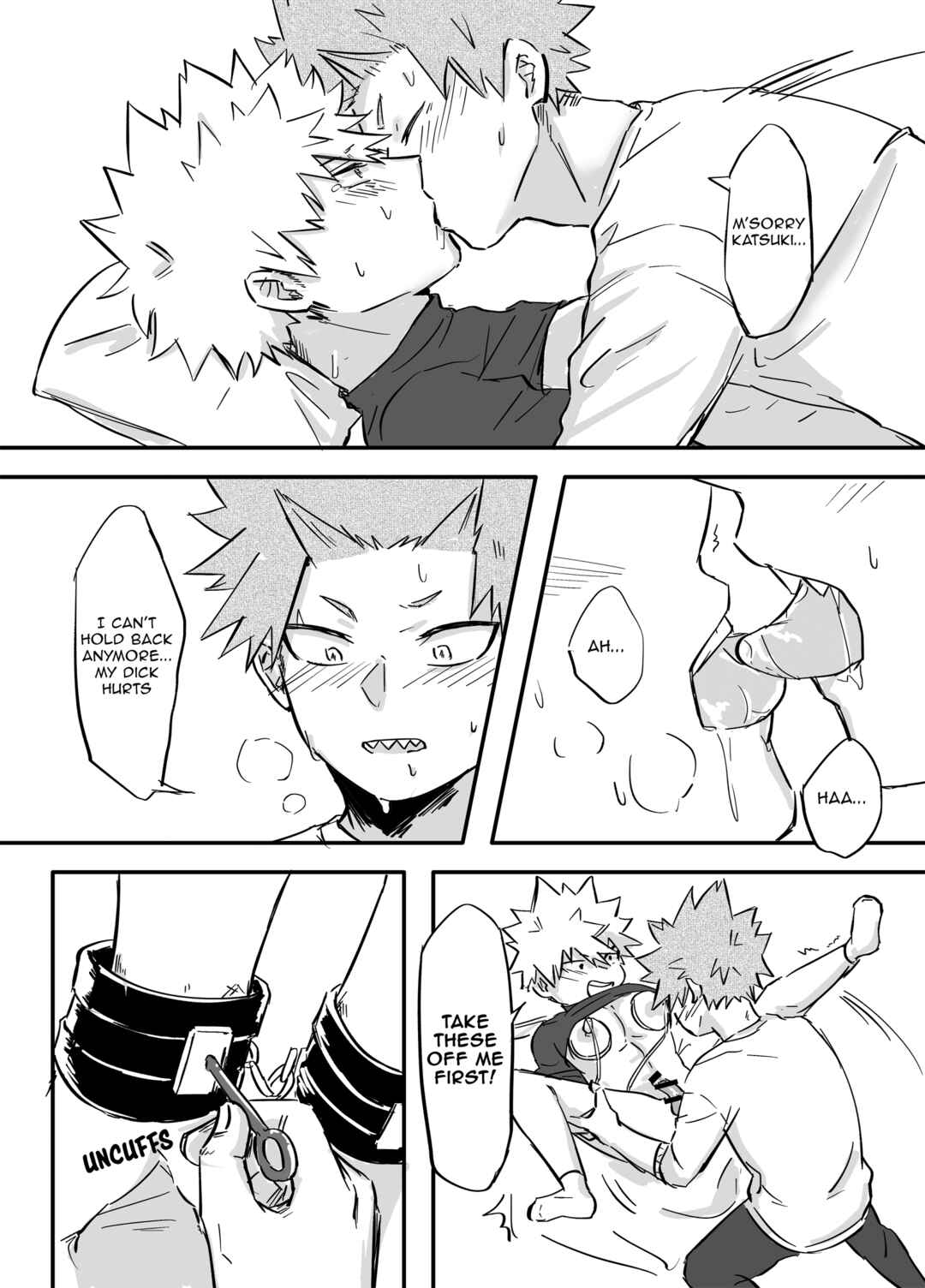 Page 11 Chapter Unknown_70ea Boku no Hero Academia - Date chuu ni omocha wo tsukai kirenai to derenai heya ni haitta (Doujinshi)