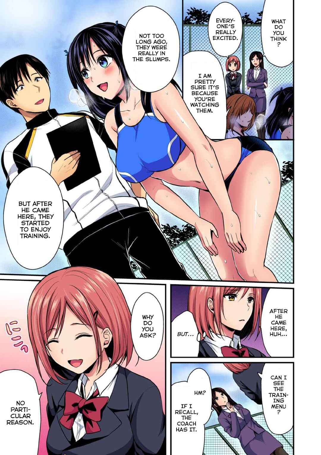 Page 6 Chapter 18 Joshi Rikujoubu Harem Training
