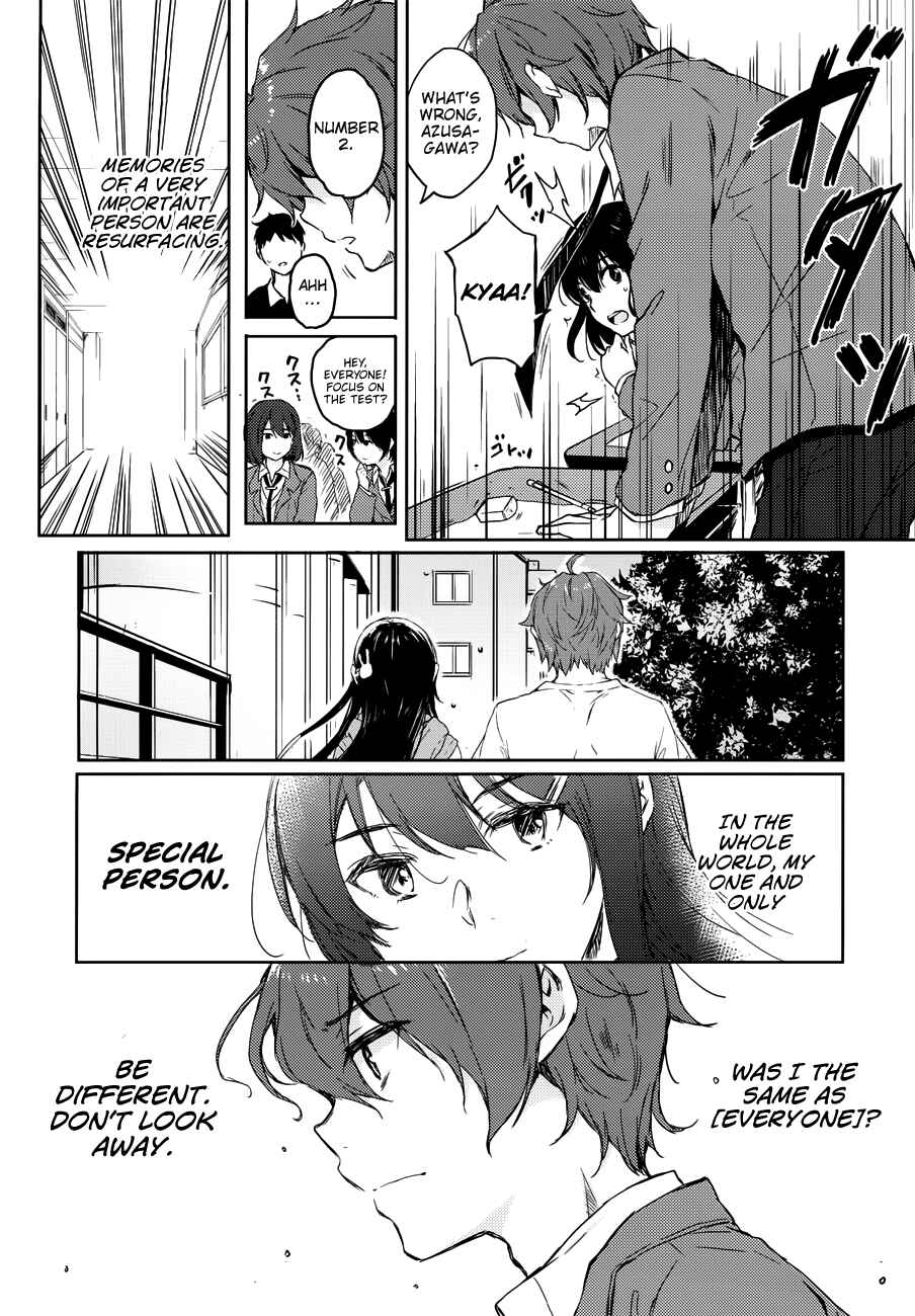 Page 10 Chapter 21 Rascal Does Not Dream of Bunny Girl Senpai