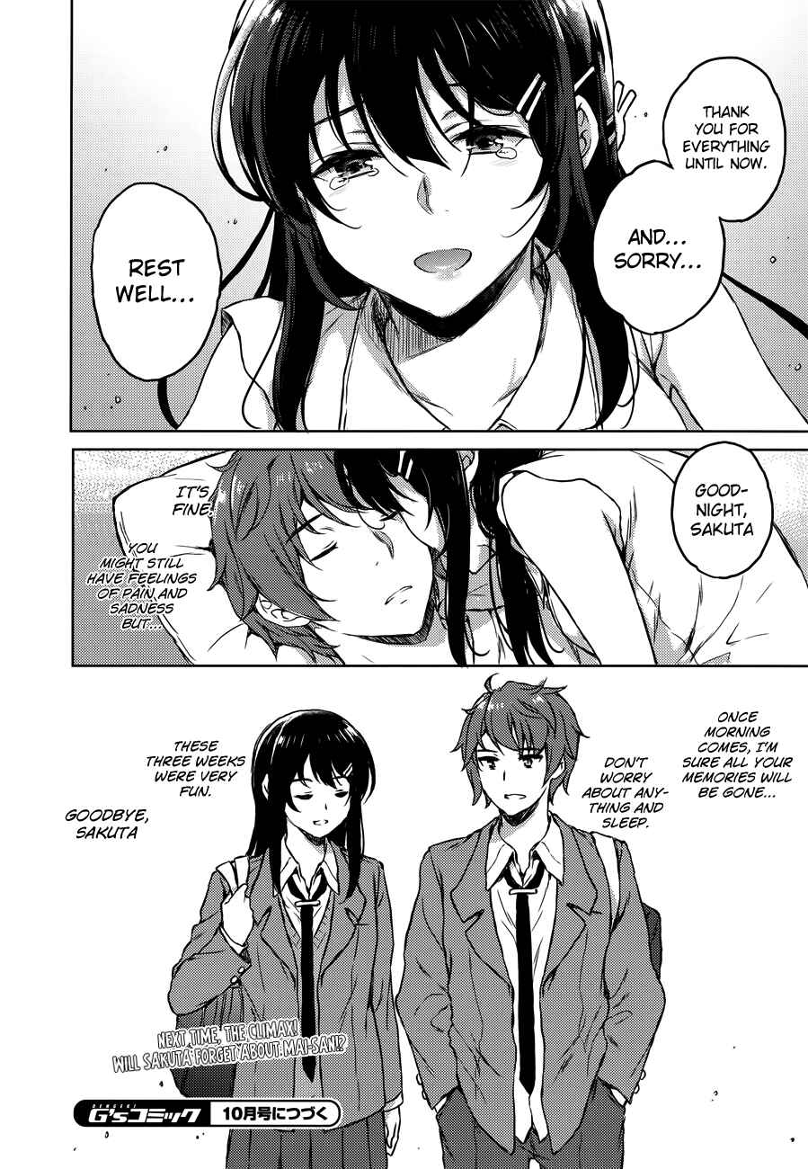 Page 12 Chapter 20 Rascal Does Not Dream of Bunny Girl Senpai