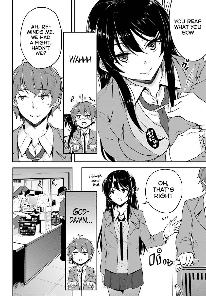 Page 13 Chapter 8 Rascal Does Not Dream of Bunny Girl Senpai