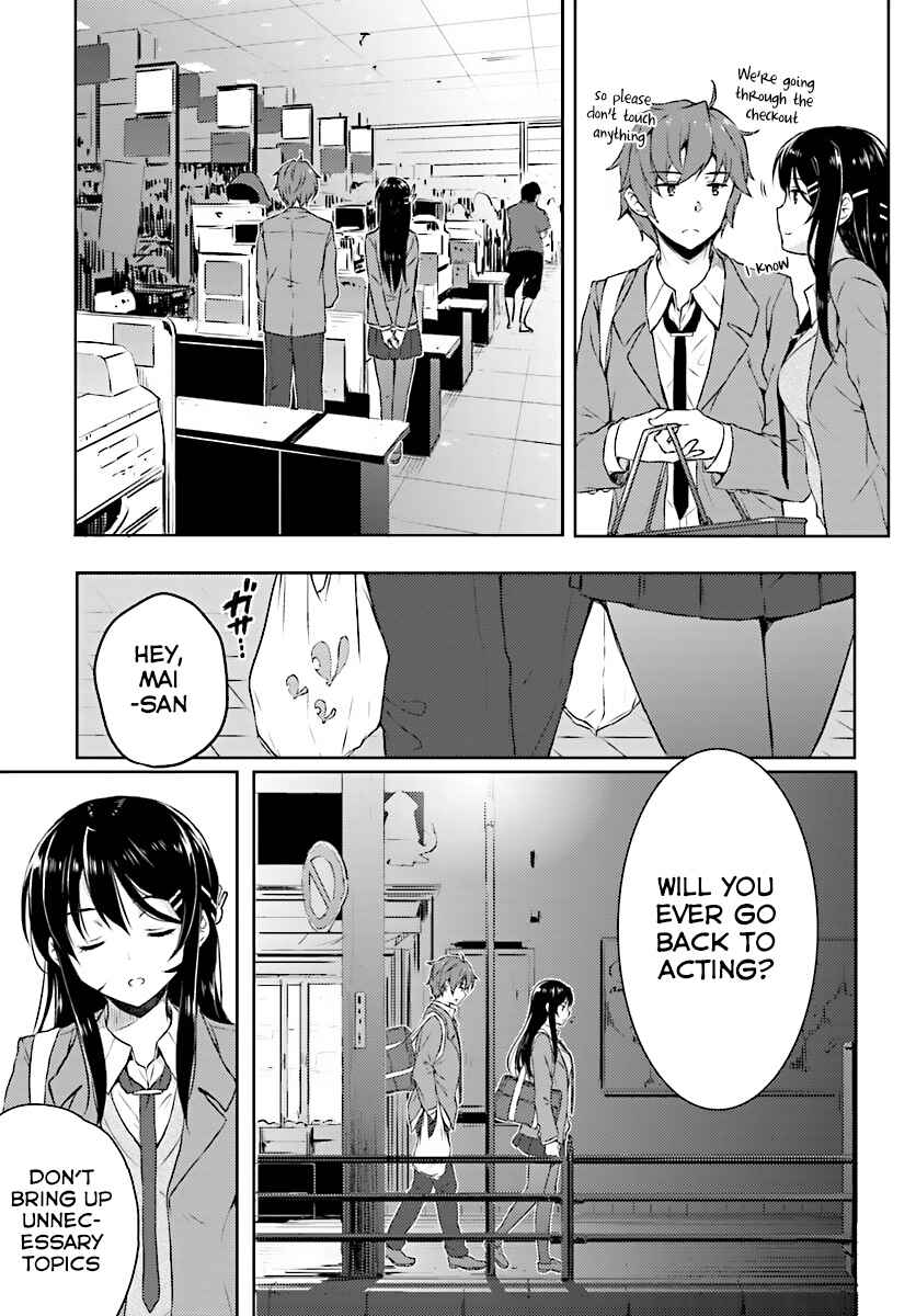 Page 14 Chapter 8 Rascal Does Not Dream of Bunny Girl Senpai