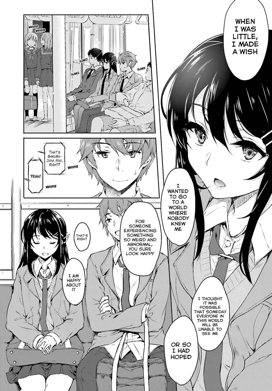 Page 11 Chapter 3 Rascal Does Not Dream of Bunny Girl Senpai