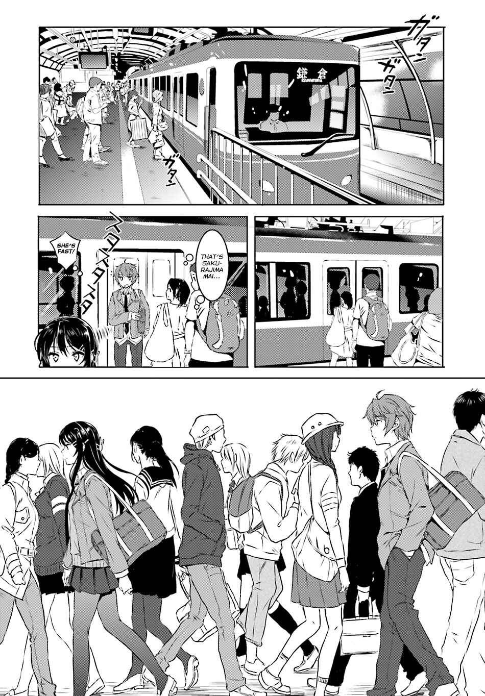 Page 14 Chapter 3 Rascal Does Not Dream of Bunny Girl Senpai