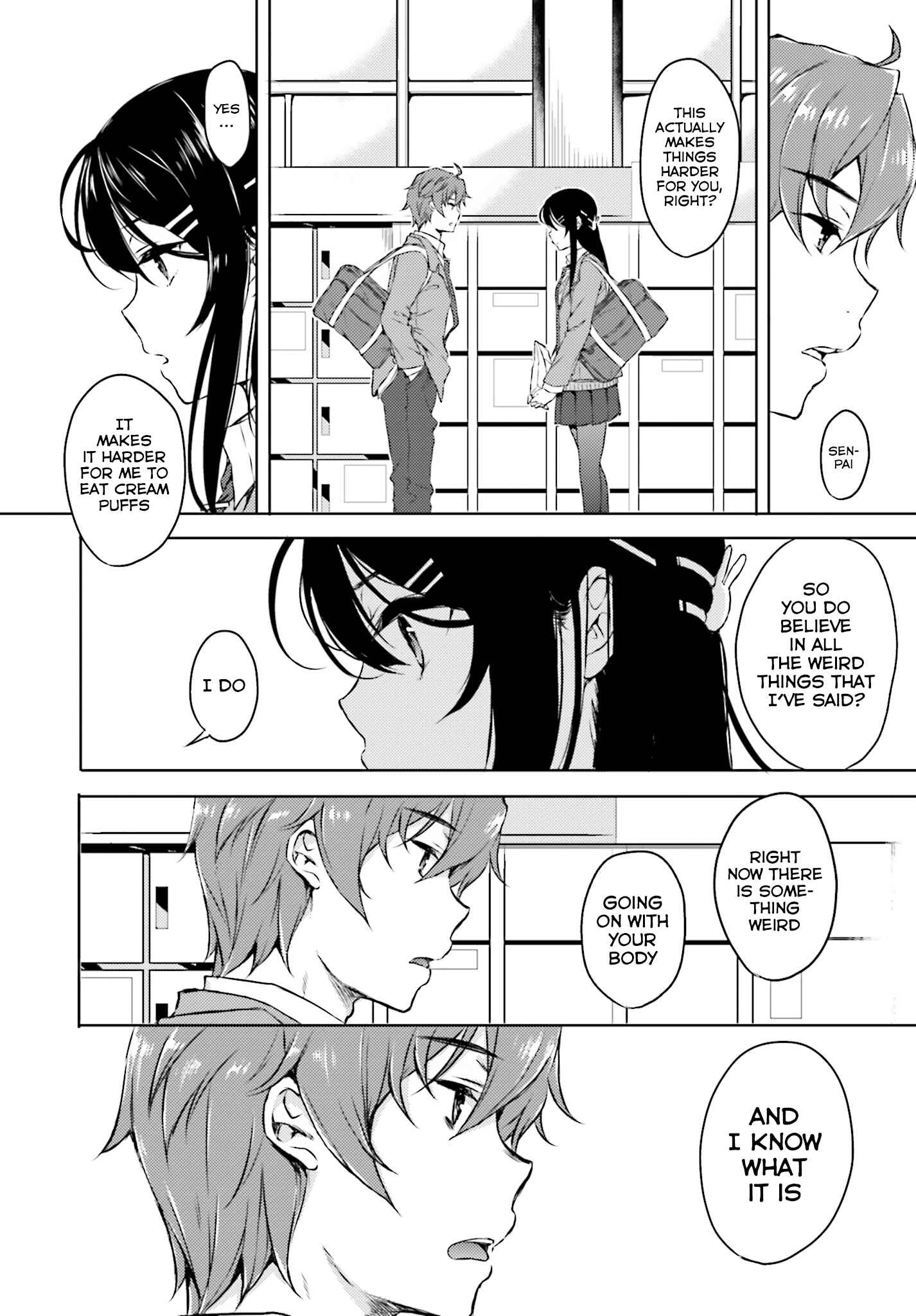 Page 17 Chapter 3 Rascal Does Not Dream of Bunny Girl Senpai