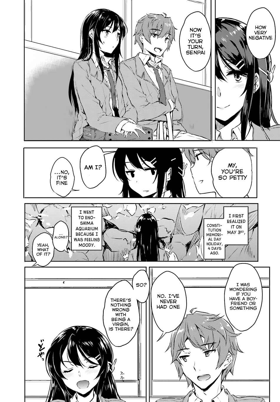 Page 7 Chapter 3 Rascal Does Not Dream of Bunny Girl Senpai